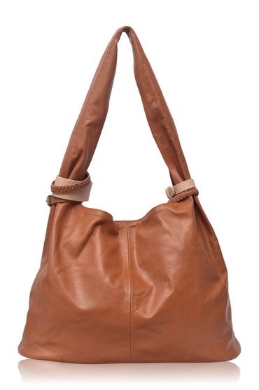 Serendipity Slouchy Leather Tote Bag-5