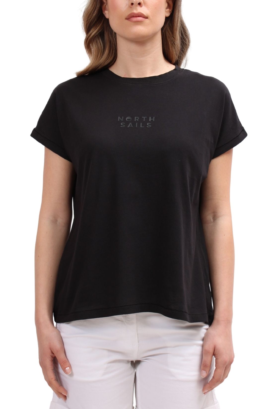 NORTH SAILS - Legeres Damen-T-Shirt aus Baumwolle mit Logo