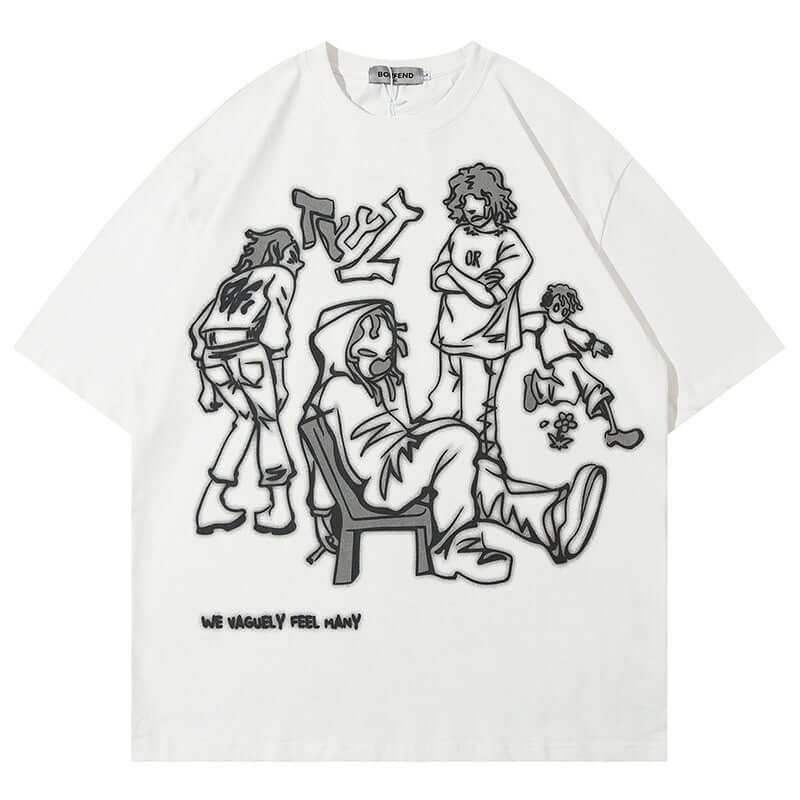 Combed Flawless Tee Luxury Streetwear Tailored Fit Premium Cotton T-Shirt-6
