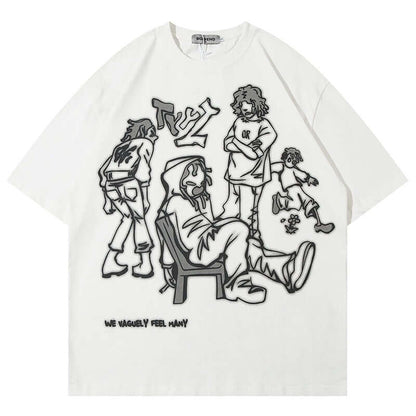 Combed Flawless Tee Luxury Streetwear Tailored Fit Premium Cotton T-Shirt-6