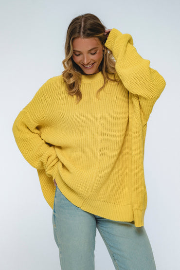 Cloud Nine Long Sleeve Cotton Sweater-6