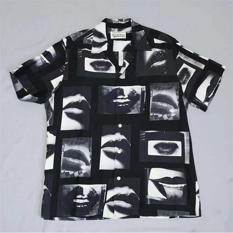Premium Essential Shirt Men Short Sleeve Luxury Streetwear Barcelona Tailored Fit-0