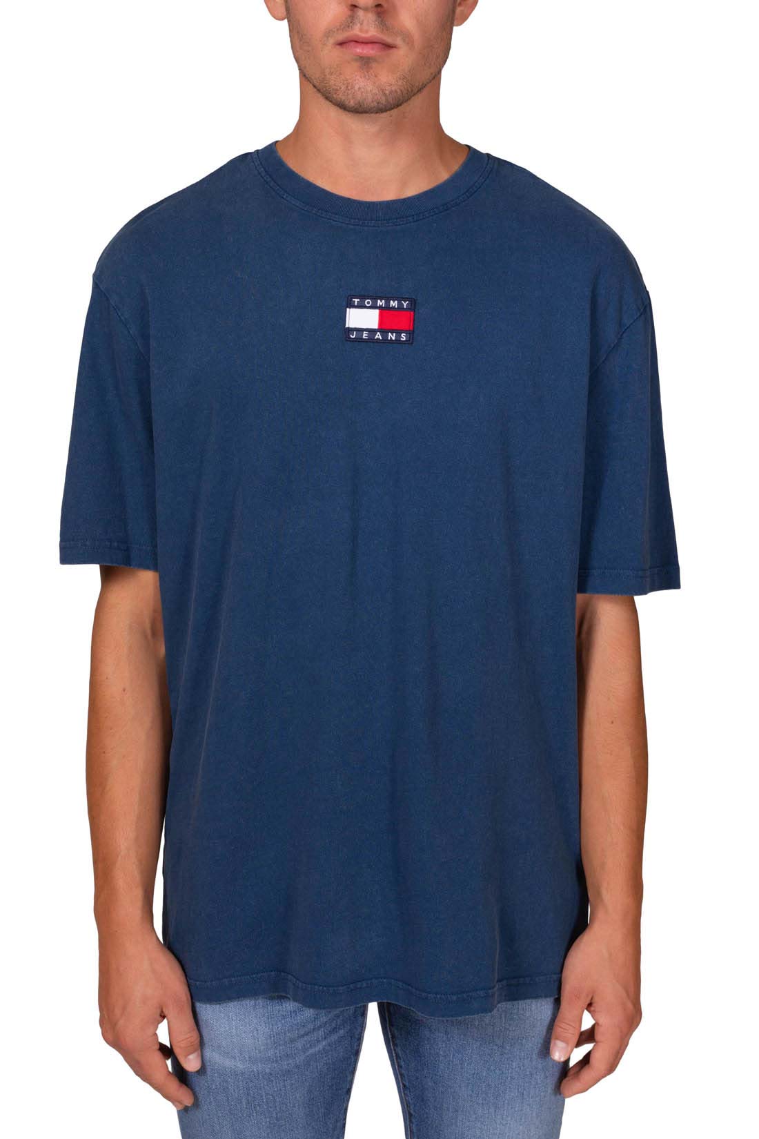 TOMMY JEANS - Men's relaxed T-shirt with a washed effect