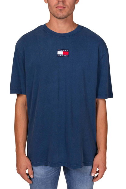 TOMMY JEANS - Men's relaxed T-shirt with a washed effect