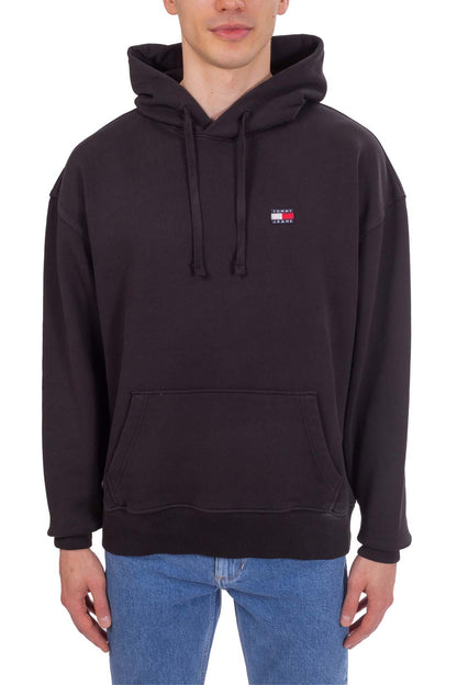 TOMMY JEANS - Men's relaxed hoodie with logo patch