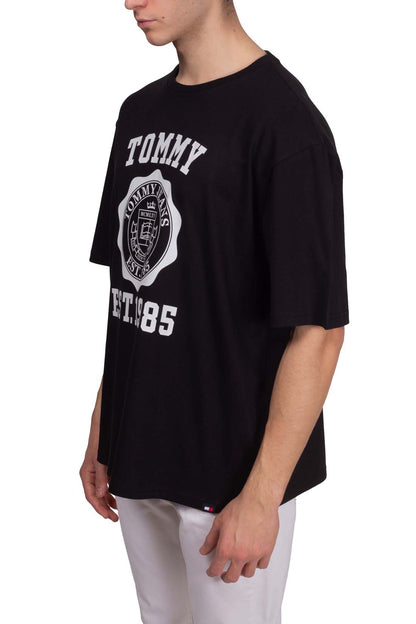 TOMMY JEANS – Herren Oversized T-Shirt mit Varsity Logo