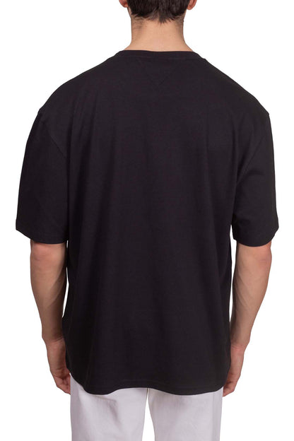TOMMY JEANS – Herren Oversized T-Shirt mit Varsity Logo