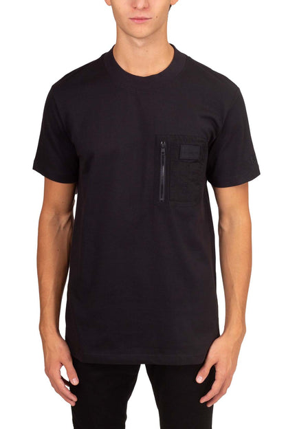 CALVIN KLEIN JEANS – Herren-T-Shirt mit Nylon-Details