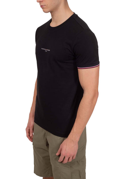 TOMMY HILFIGER – Slim-Fit Herren-T-Shirt mit Signature-Details