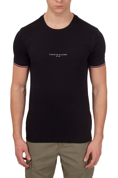 TOMMY HILFIGER – Slim-Fit Herren-T-Shirt mit Signature-Details