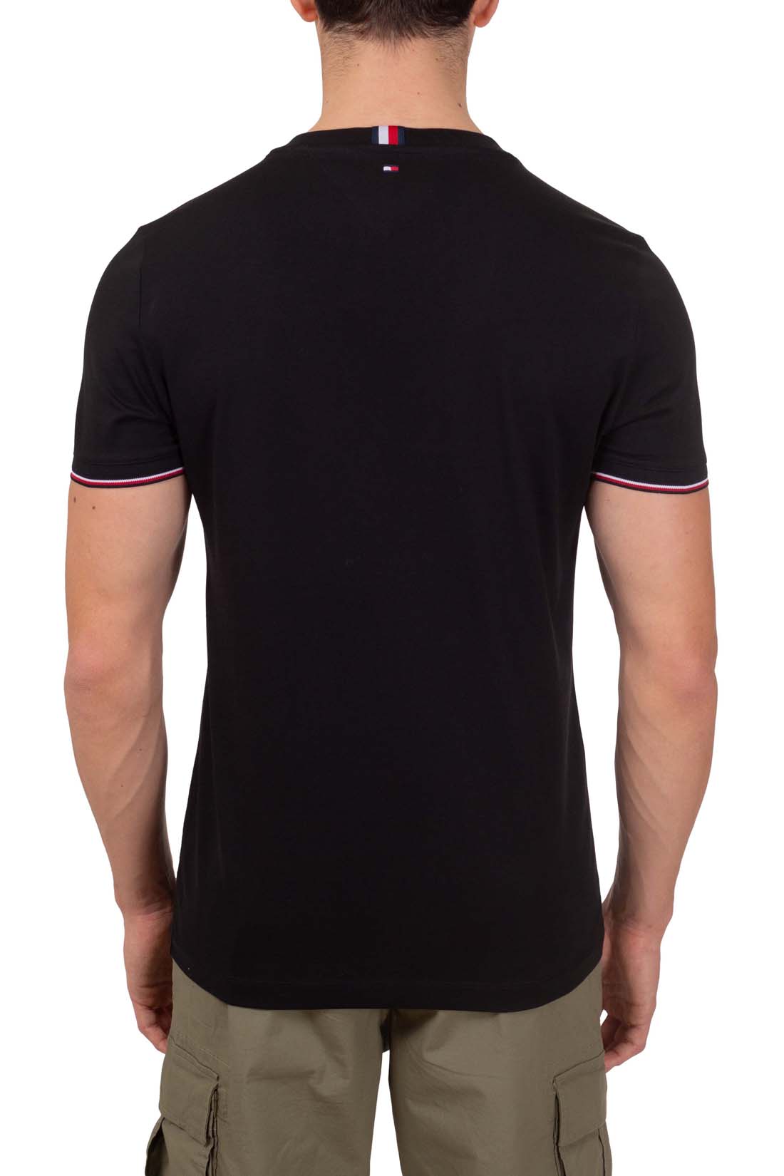 TOMMY HILFIGER – Slim-Fit Herren-T-Shirt mit Signature-Details