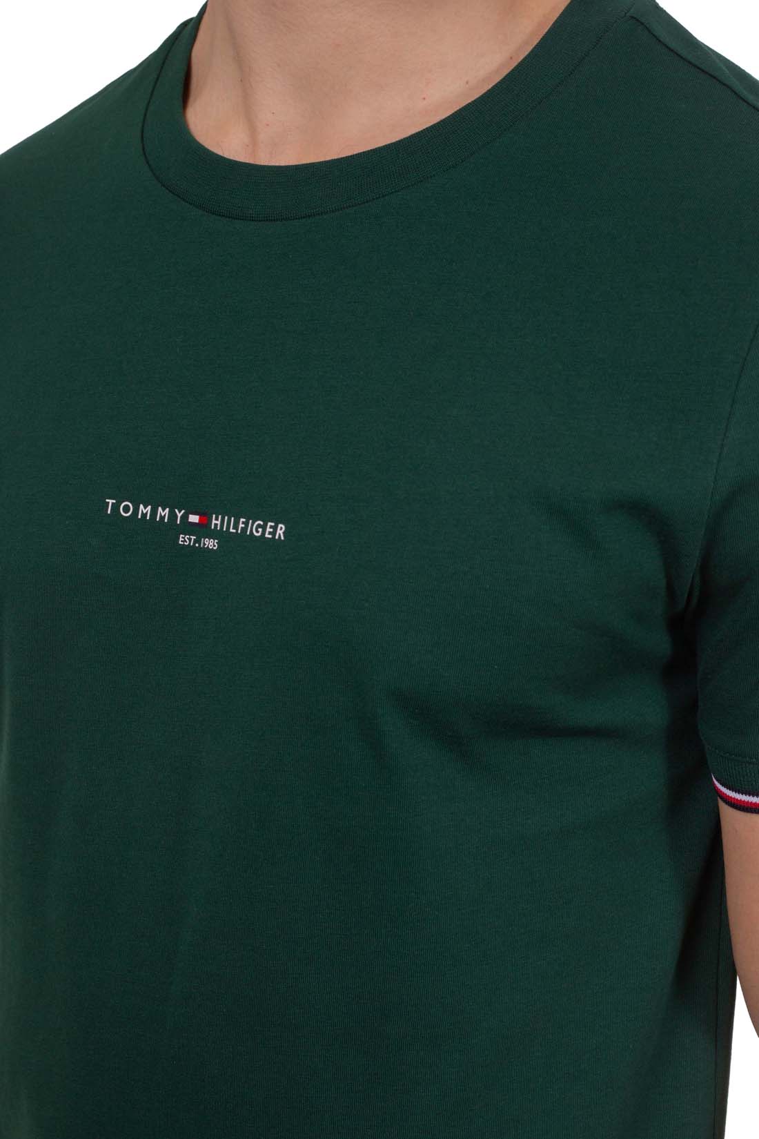 TOMMY HILFIGER – Slim-Fit Herren-T-Shirt mit Signature-Details