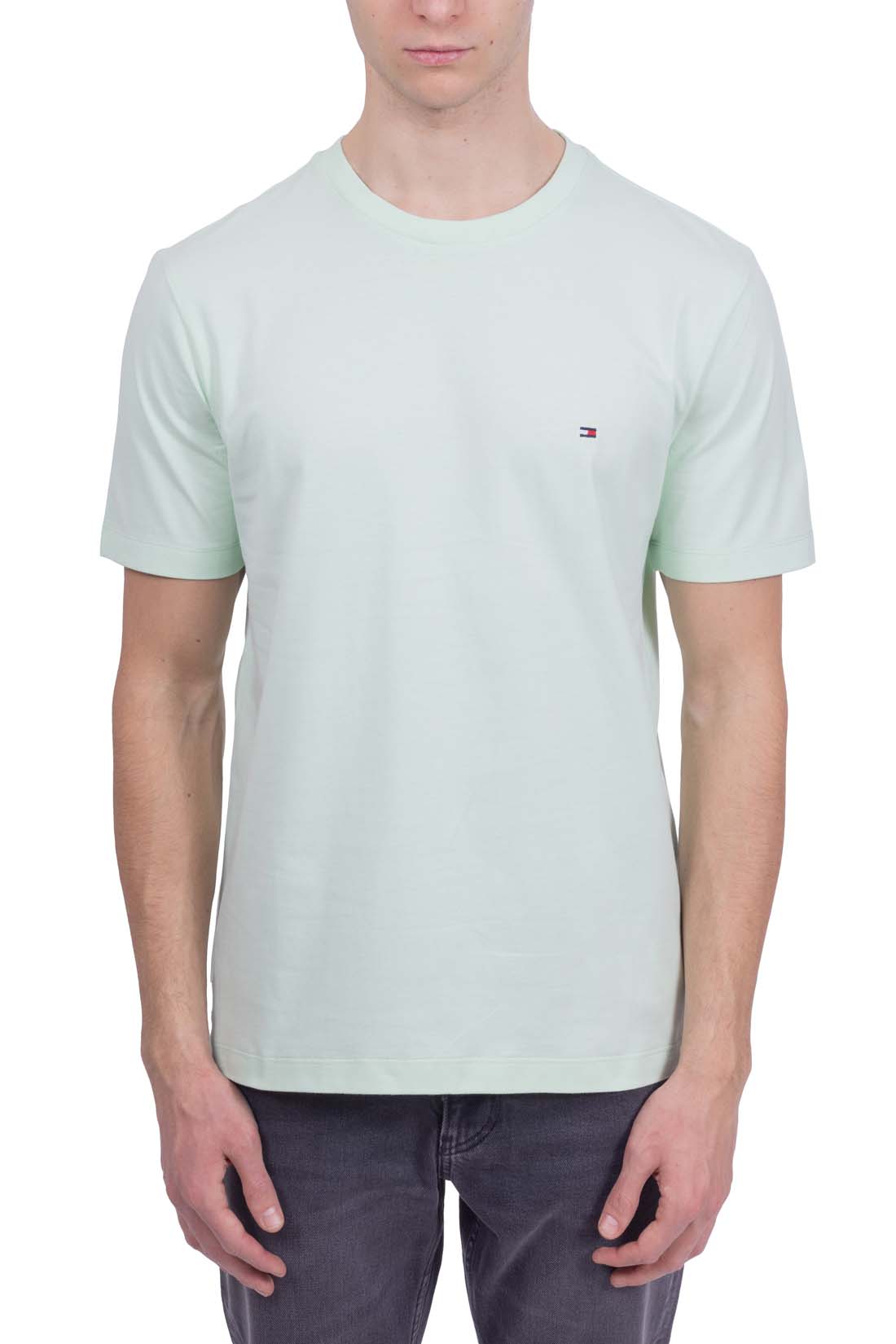 TOMMY HILFIGER - Men's T-shirt in recycled cotton