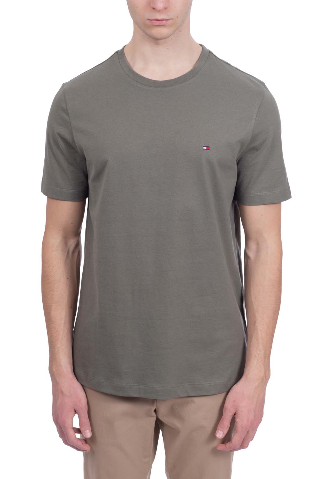 TOMMY HILFIGER - Men's T-shirt in recycled cotton