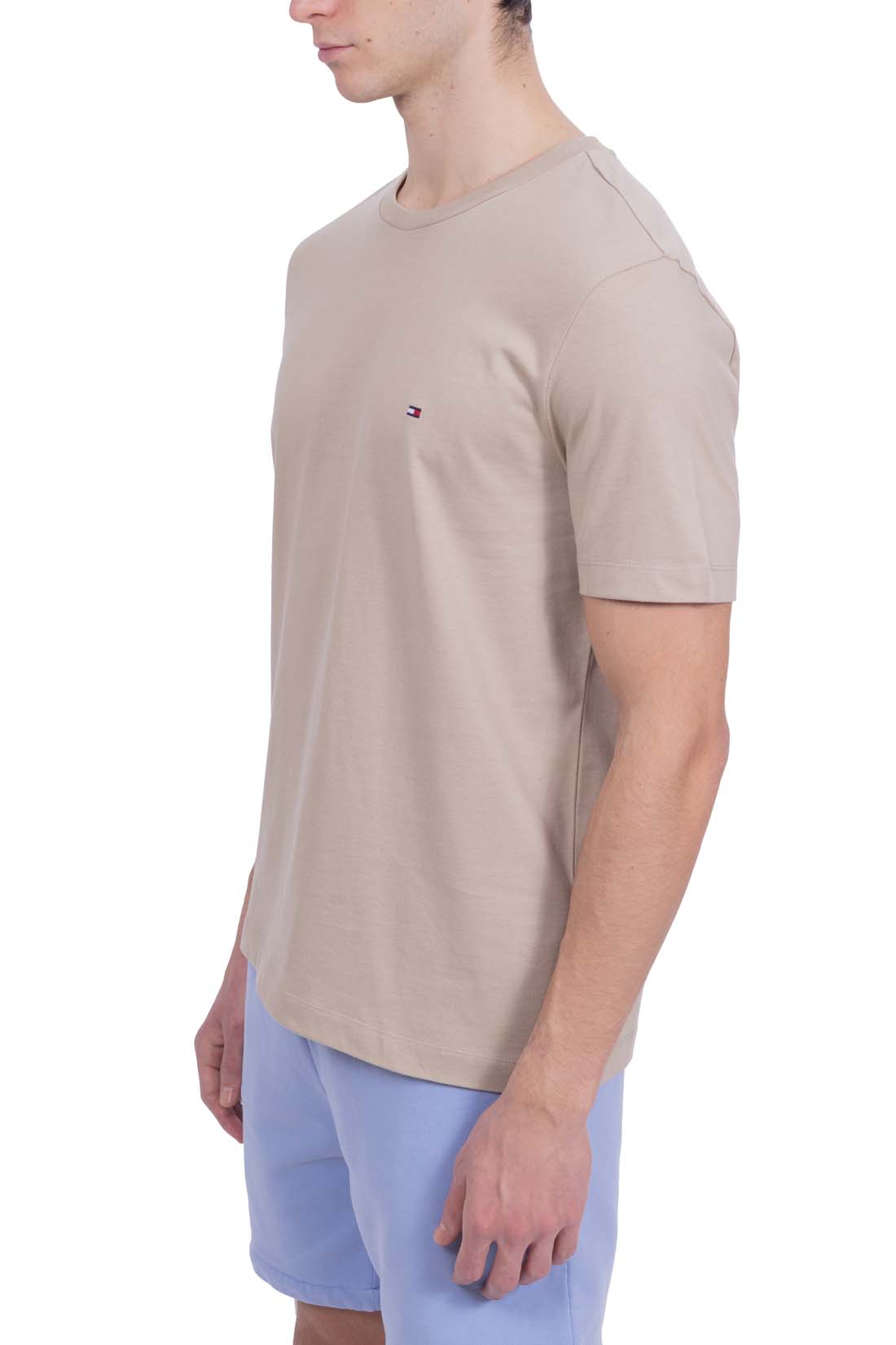 TOMMY HILFIGER - Men's T-shirt in recycled cotton