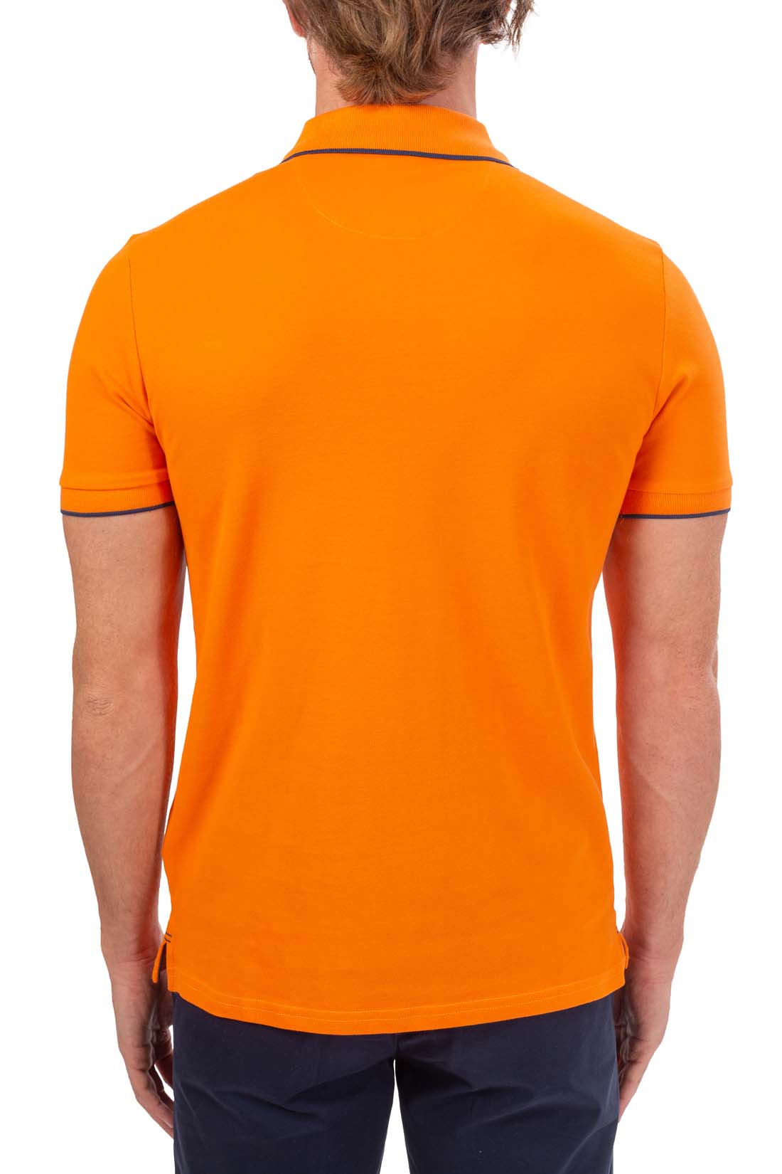 NORTH SAILS - Men's regular polo shirt with contrasting details