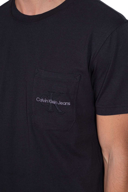 CALVIN KLEIN JEANS – Herren T-Shirt mit Tasche und Logo