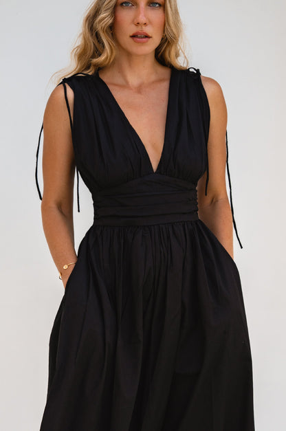 Rafina Goddess Cotton Maxi Dress-2