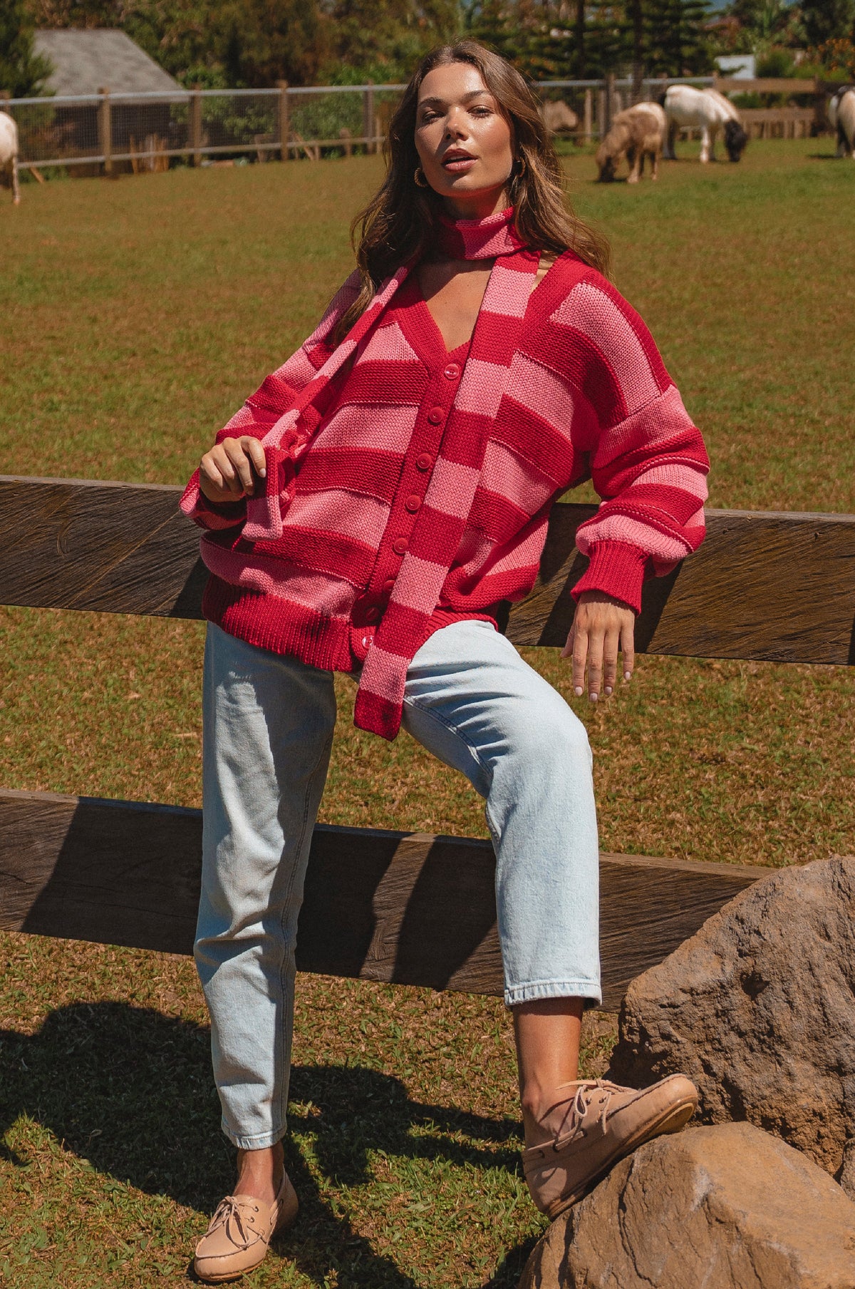 Soft Wind Oversized Button Down Cardigan-1
