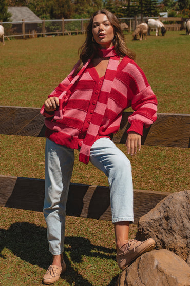 Soft Wind Oversized Button Down Cardigan-1