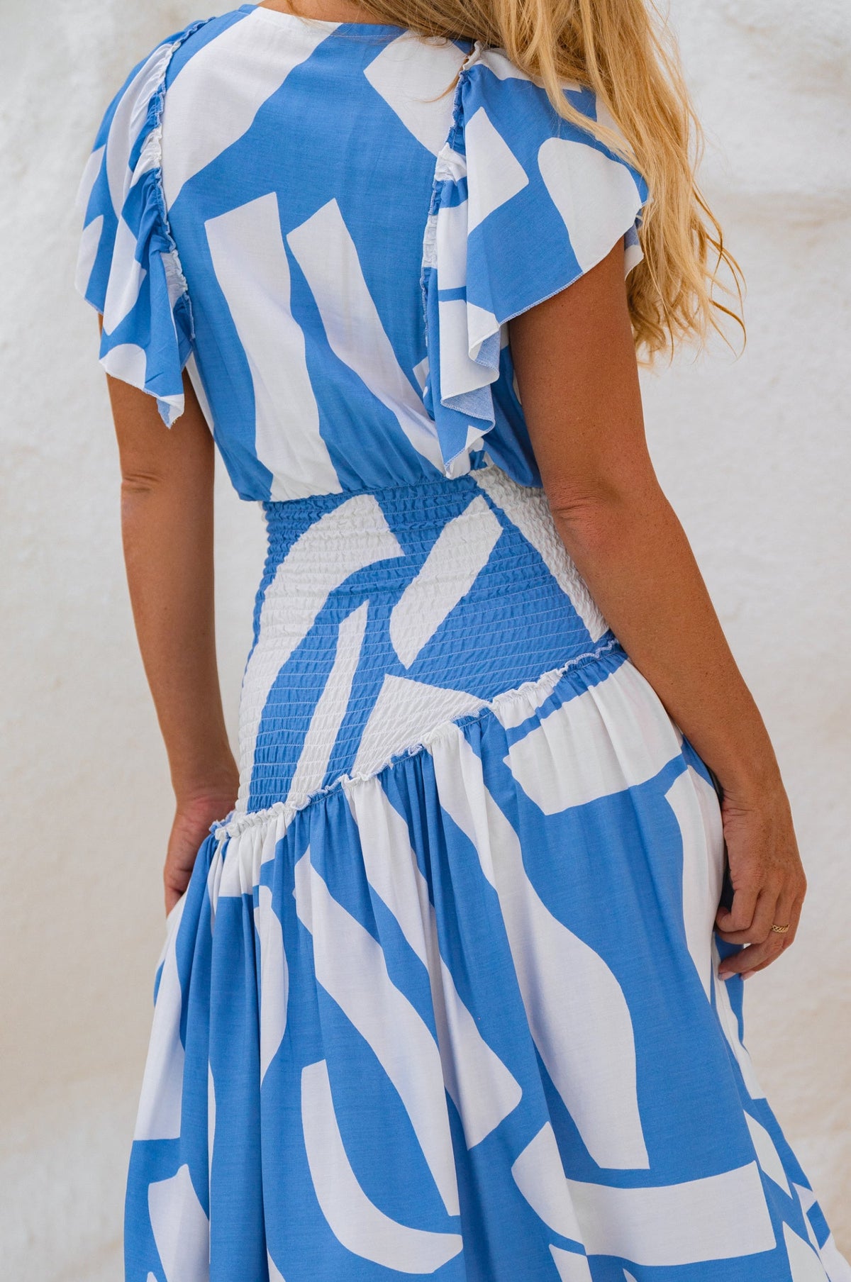 Sunshine Bohemian Midi Dress -4