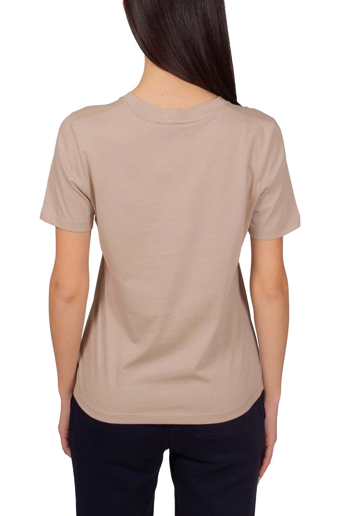 TOMMY HILFIGER - Damen T-Shirt mit Logo, reguläre Passform
