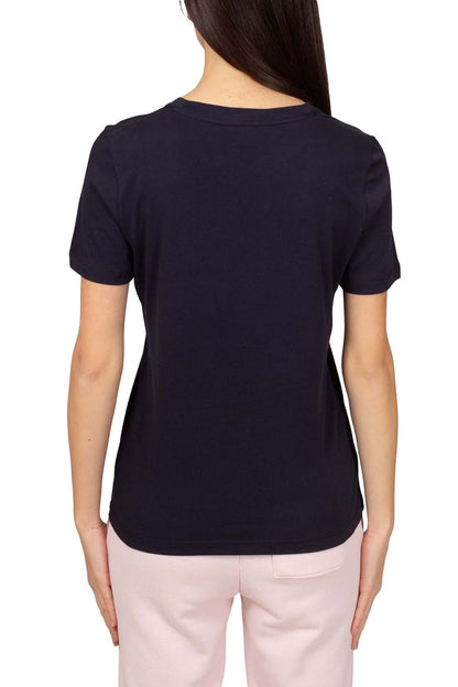 TOMMY HILFIGER - Damen T-Shirt mit Logo, reguläre Passform