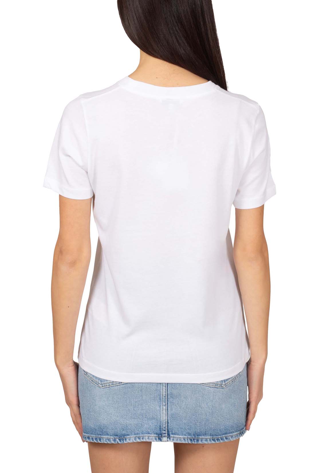 TOMMY HILFIGER - Damen T-Shirt mit Logo, reguläre Passform