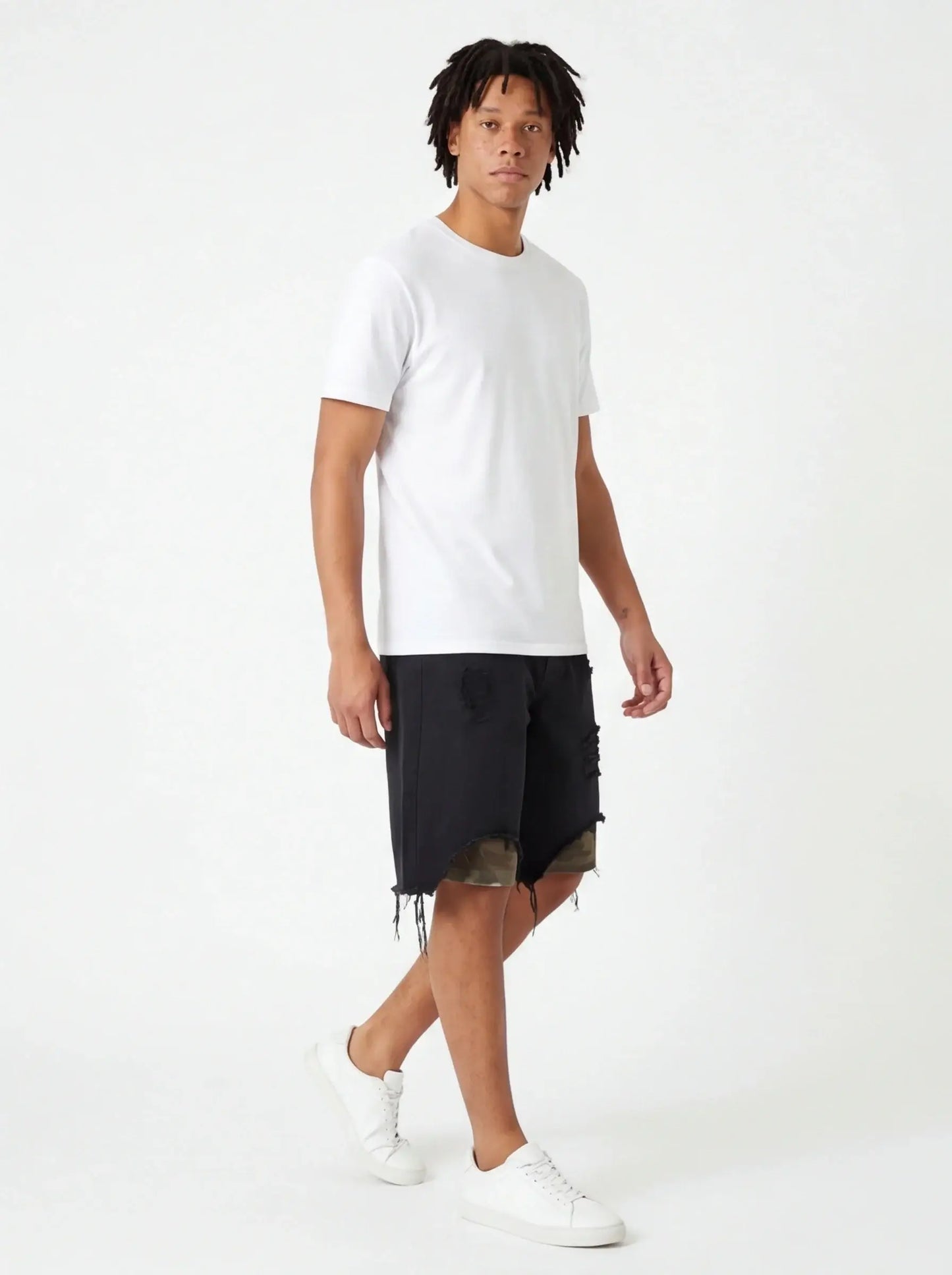 Combed Sleek Shorts Men Premium Cotton Luxury Streetwear Tailored Fit-3