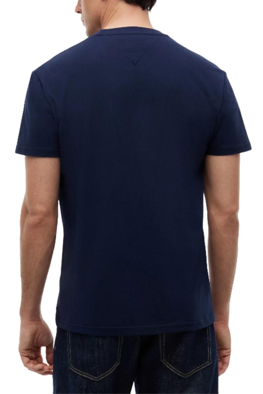 TOMMY JEANS – Herren-T-Shirt mit linearem Logo