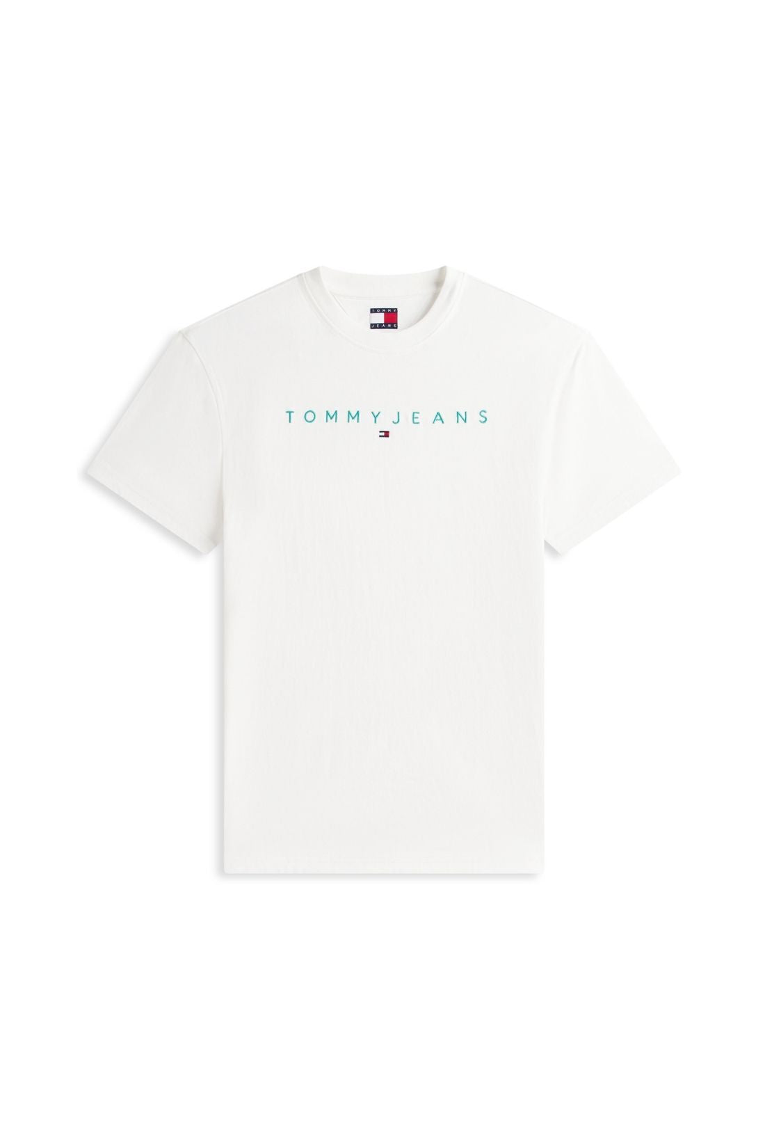 TOMMY JEANS – Herren-T-Shirt mit linearem Logo