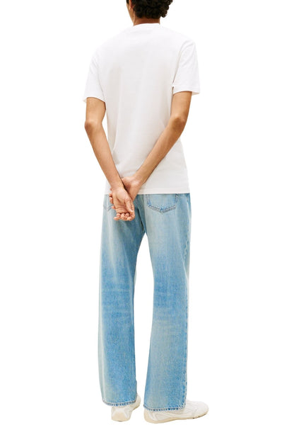 TOMMY JEANS – Herren-T-Shirt mit linearem Logo