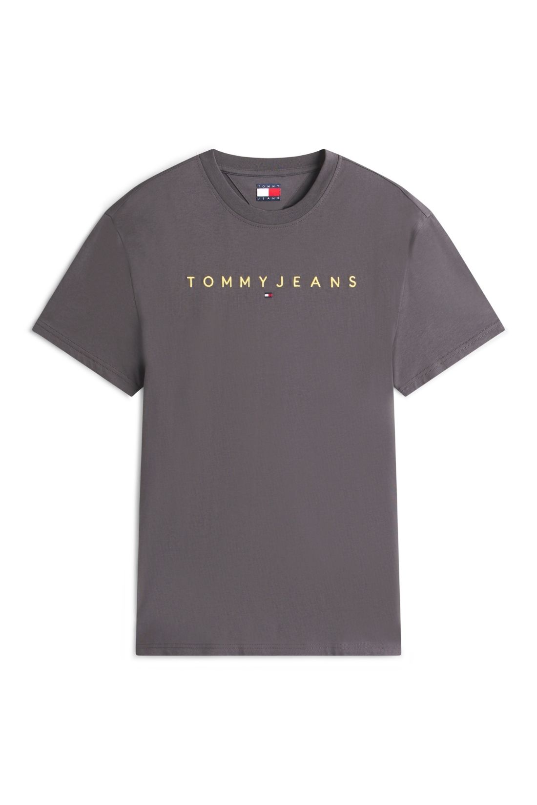 TOMMY JEANS – Herren-T-Shirt mit linearem Logo
