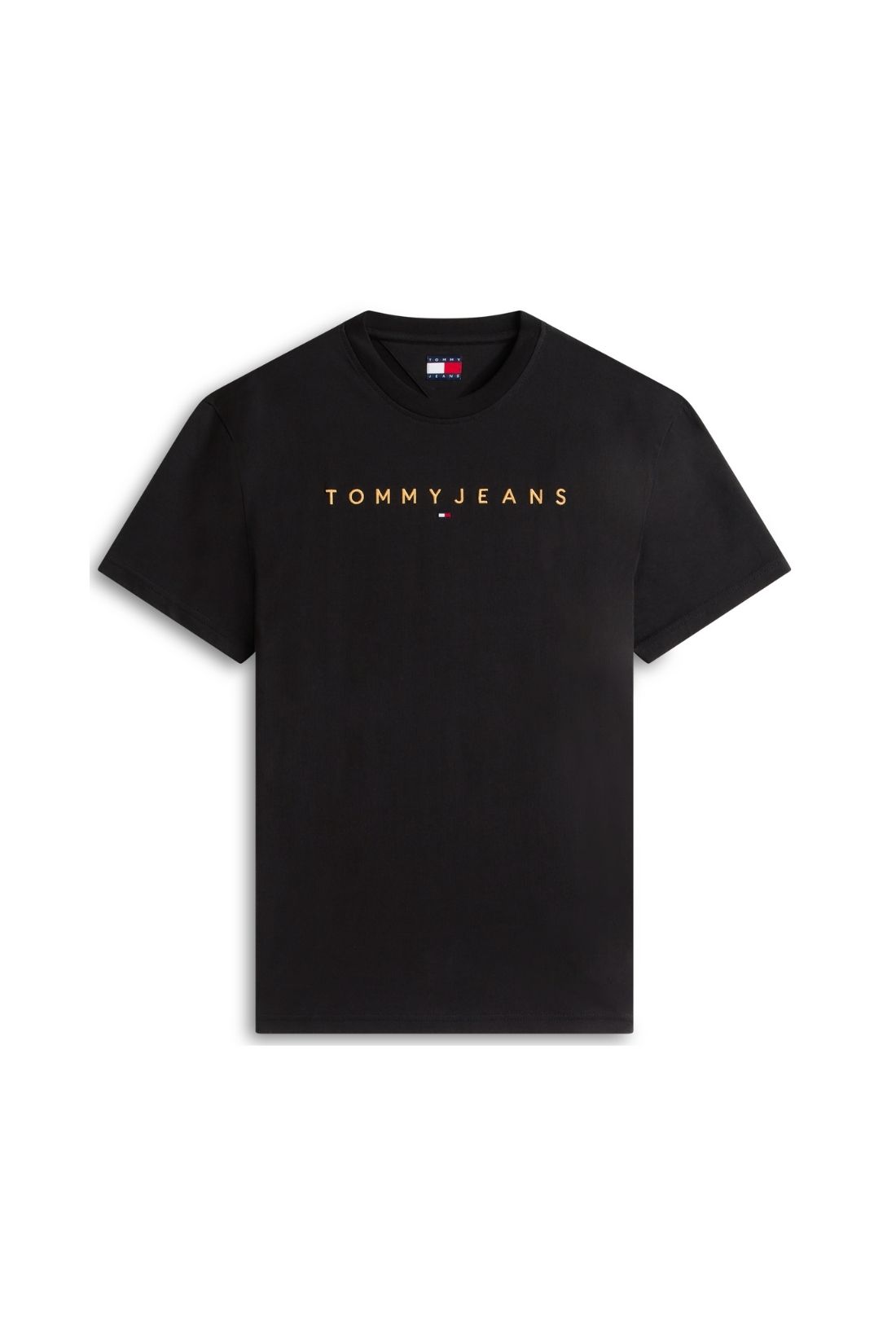 TOMMY JEANS – Herren-T-Shirt mit linearem Logo