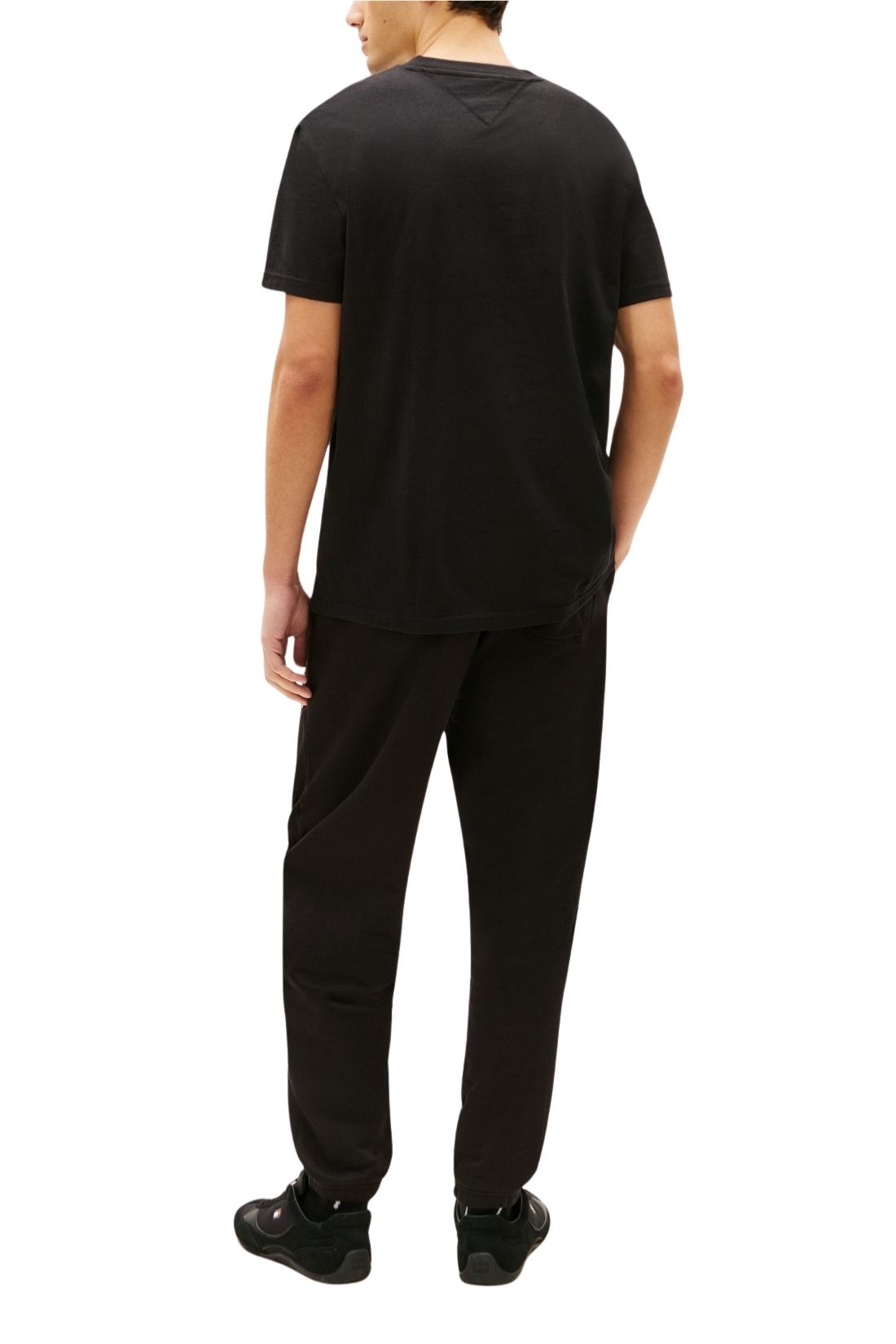 TOMMY JEANS – Herren-T-Shirt mit linearem Logo