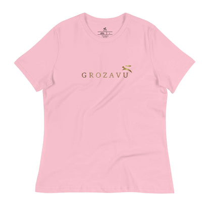 High Exclusive Tee Luxury Streetwear Women’s Black Tailored Fit Grozavu Icons-5