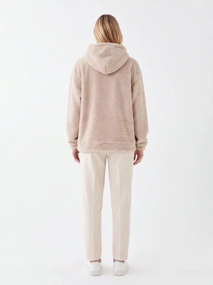 Luxury Dynamic Hoodie for Women Premium Urban Streetwear Spanish Design-4