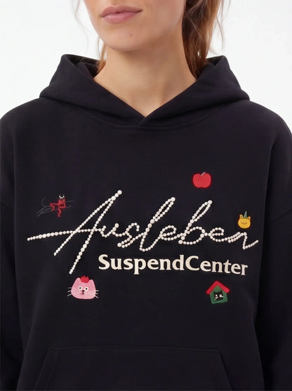 Luxury Sculpted Hoodie Women Tailored Fit Premium Urban Streetwear-2