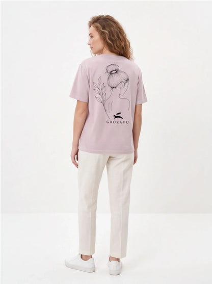 Women's Heavyweight Garment Dye Tee Bella + Canvas 6110GD-4