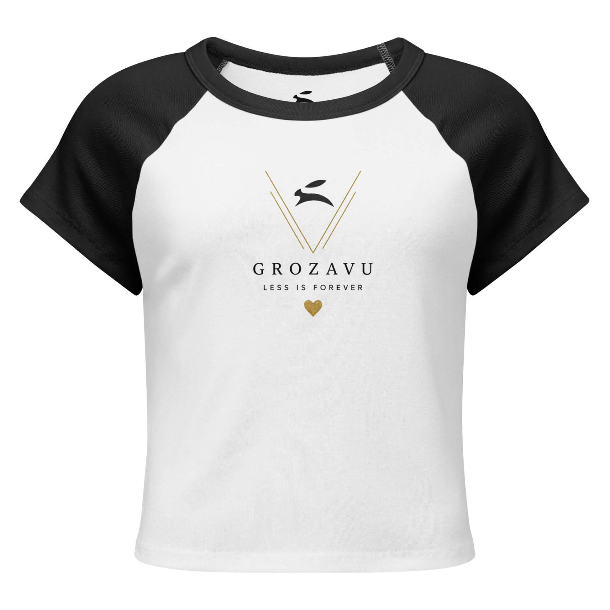 Women’s Micro Rib Raglan Baby Tee Soft Fitted Stretchy Baseball Shirt-0